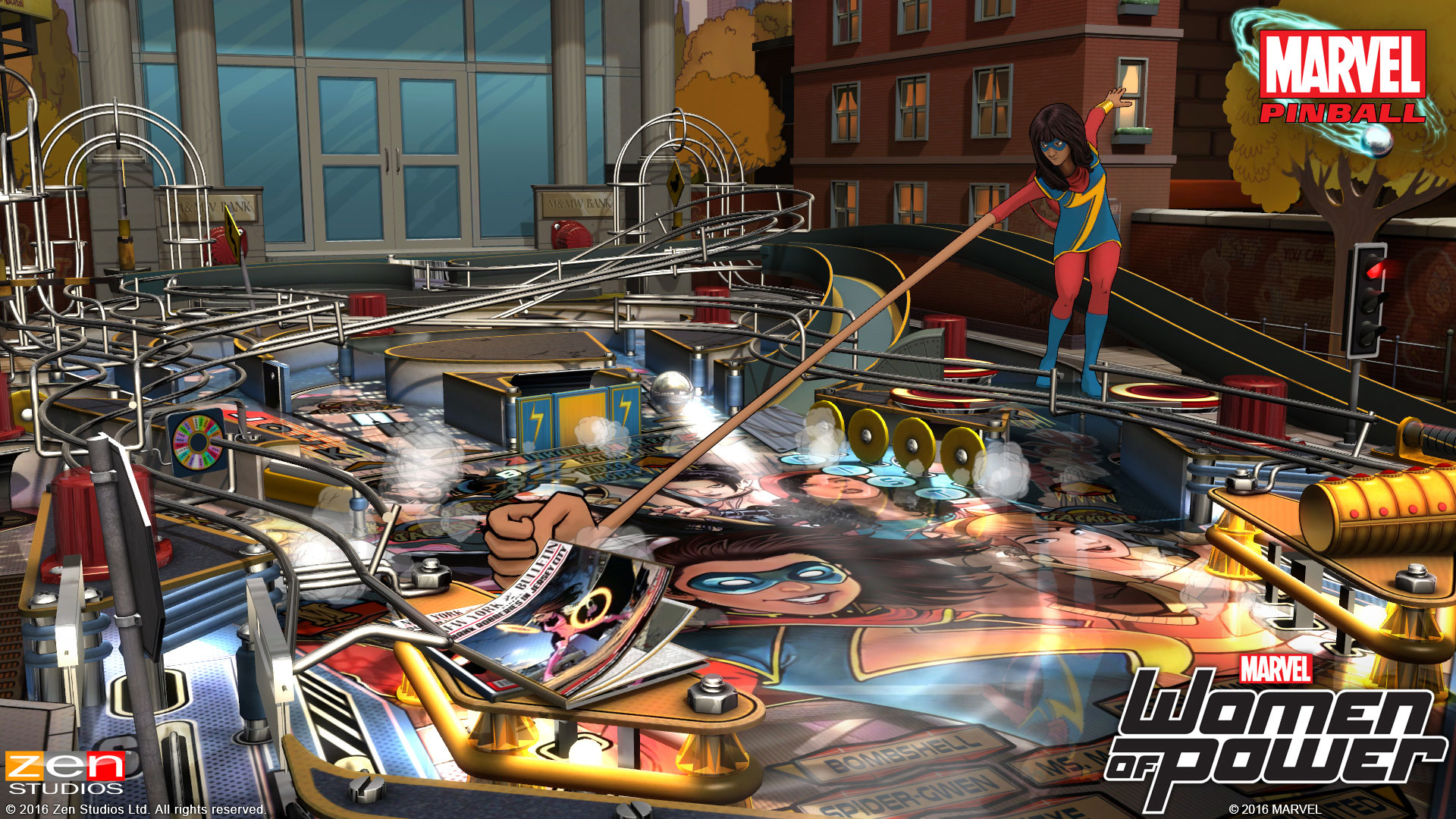 Playing Pinball With Marvel Comics’ Women Of Power