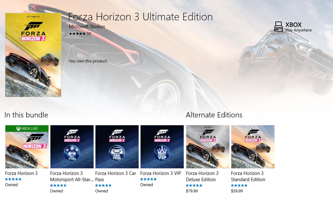 Forza Horizon 3 Is A Good Upgrade
