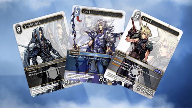 Oh No, The Final Fantasy Trading Card Game Launches In English Next Month