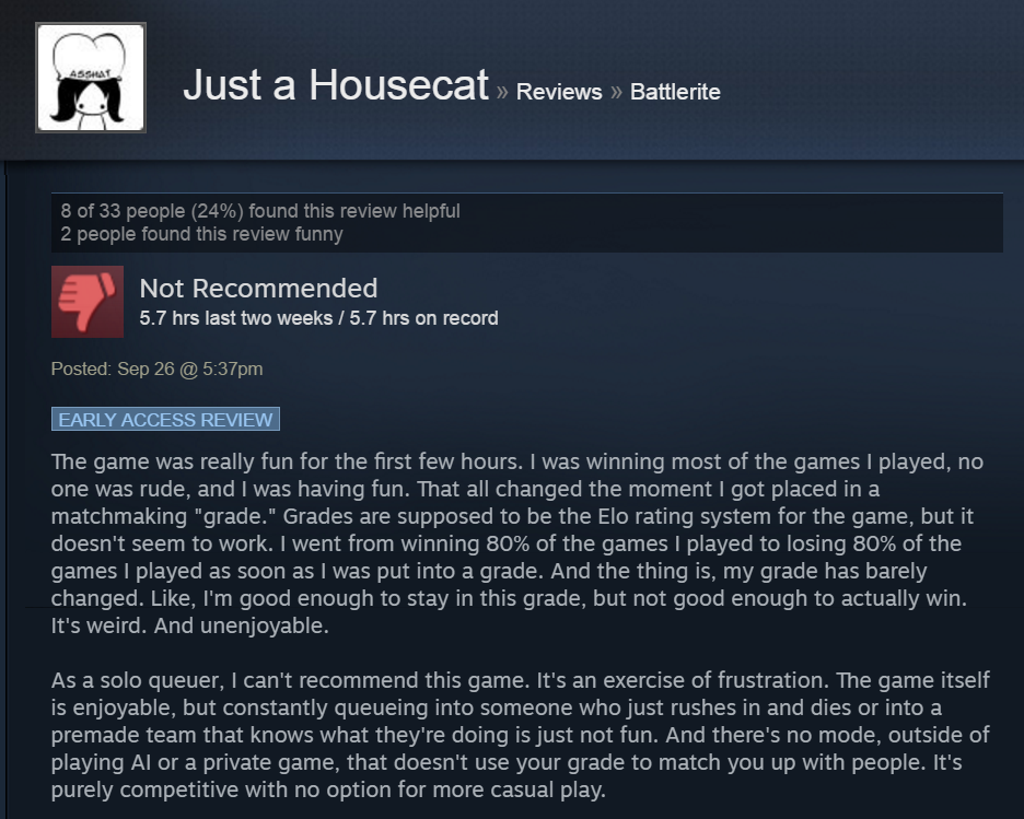 Battlerite, As Told By Steam Reviews