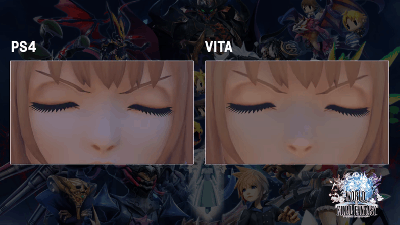 World Of Final Fantasy Graphics Comparison, PS4 Vs Vita