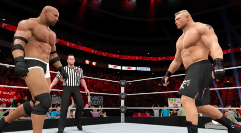 Goldberg Returning To Pro Wrestling To Face Brock Lesnar, Because Of A Video Game