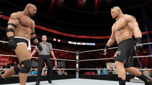 Goldberg Returning To Pro Wrestling To Face Brock Lesnar, Because Of A Video Game