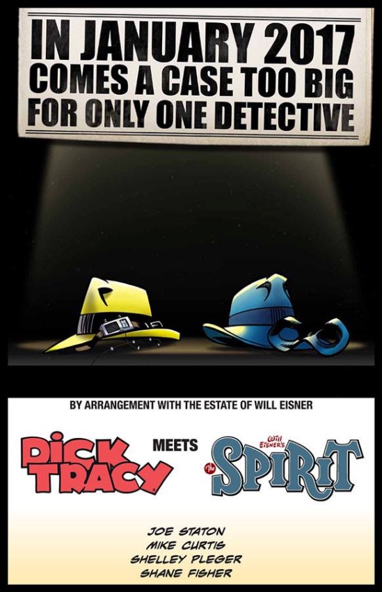 Dick Tracy And The Spirit Join Forces In Their First Comic Strip Crossover