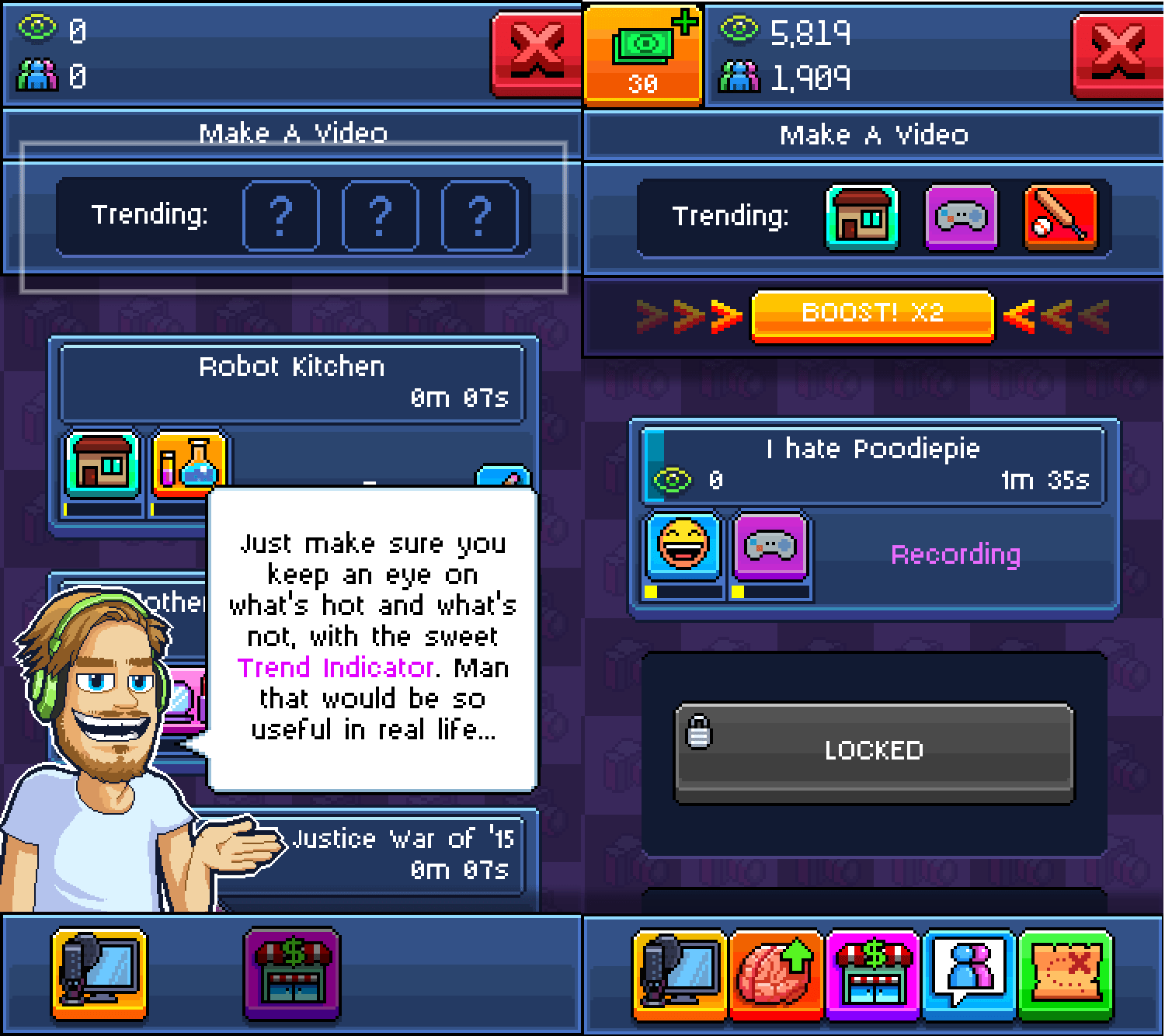 Pewdiepie’s New Game Is A Bleak Look At Being A YouTube Star