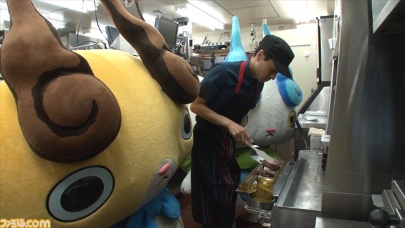 Yokai Watch Characters Working At McDonald’s 