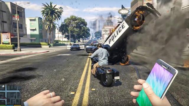 Samsung Gets GTA V Video Taken Off YouTube, Because It Turned A Note 7 Into A Bomb