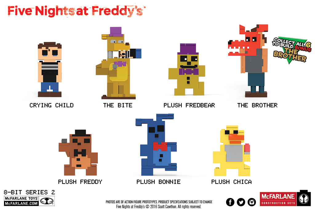 8-Bit Five Nights At Freddy’s Figure Series 2 Goes Straight For The Frontal Lobe
