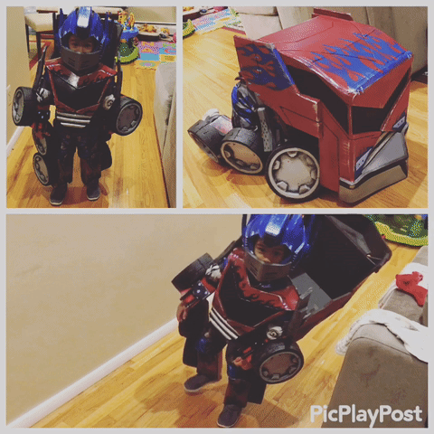 Kid’s Transformers Costume Can Transform