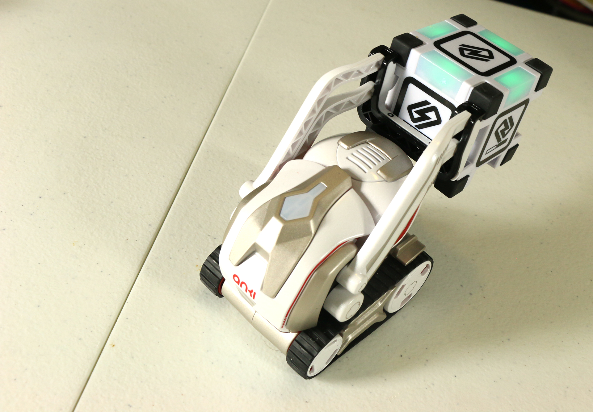 Toy Time Plays With Cozmo, The Little Robot With A Big Brain