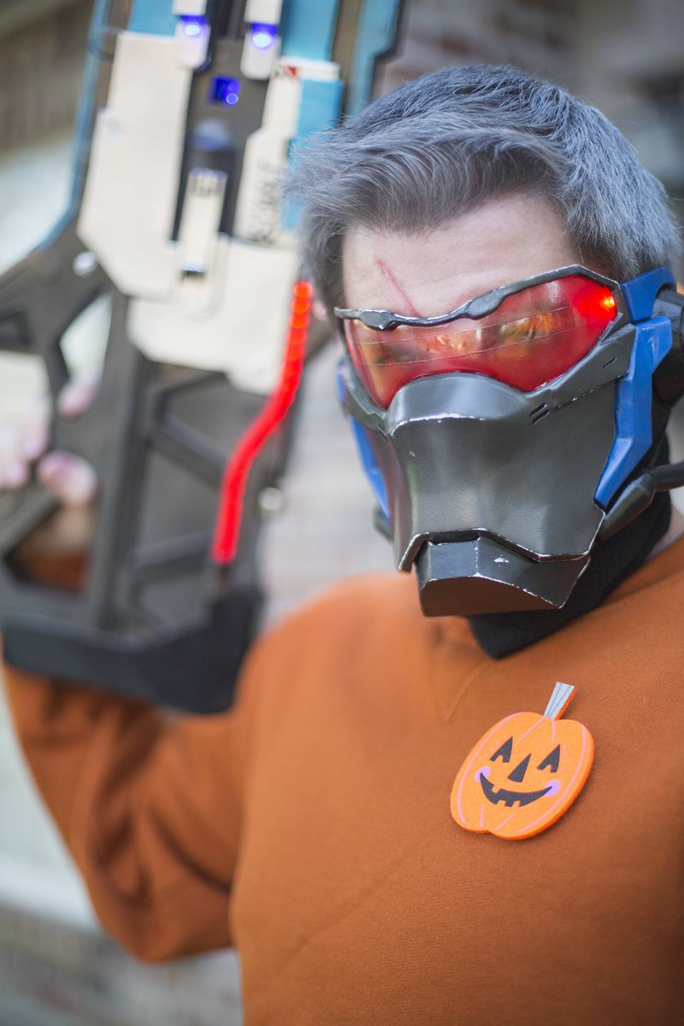Soldier 76 Makes It A Very Dad Halloween