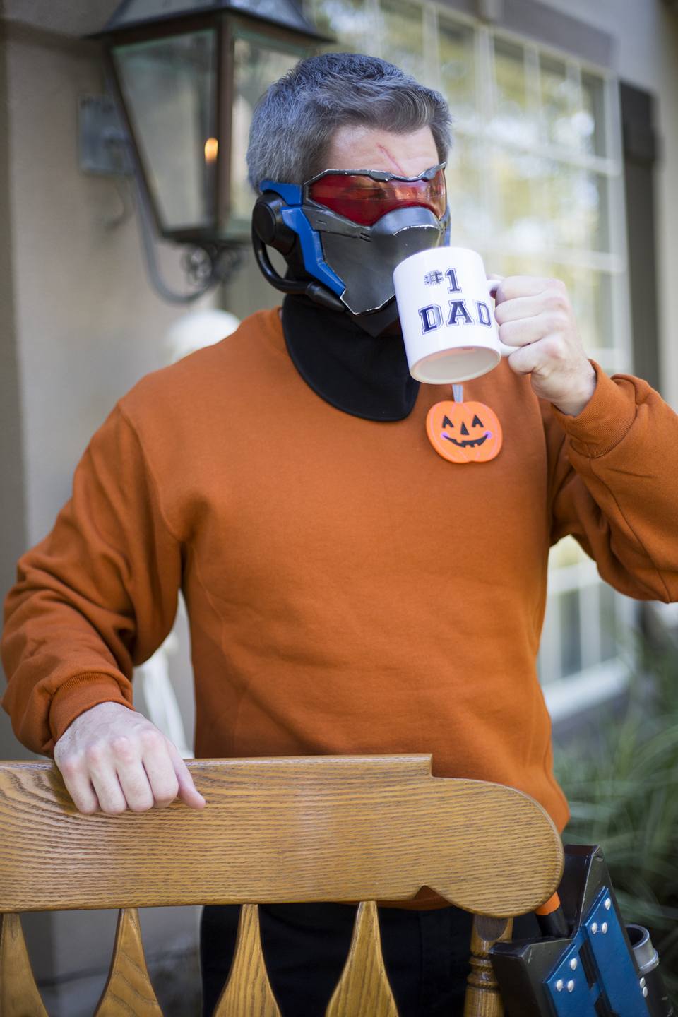 Soldier 76 Makes It A Very Dad Halloween