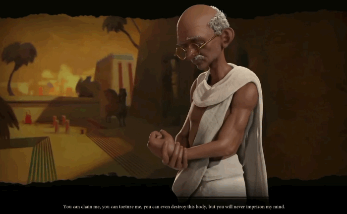 Gandhi Is Still An Arsehole In Civilization 6