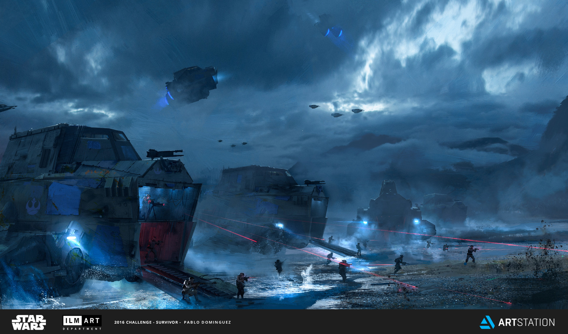 Fine Art: D-Day X Star Wars