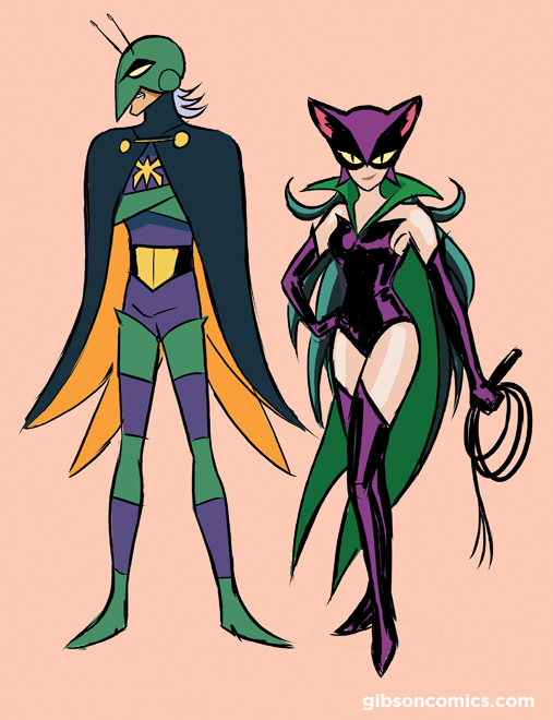 How Is This Amazing Gatchaman/Batgirl Mashup Not A TV Show Yet