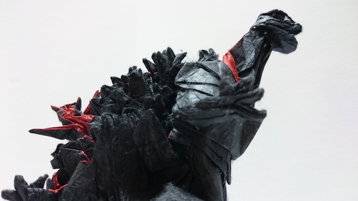 Godzilla Origami Looks Difficult 