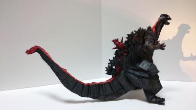 Godzilla Origami Looks Difficult 