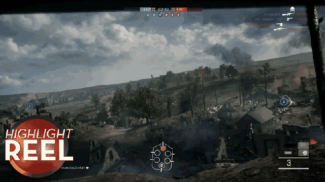 Battlefield Tank Guy Makes A Hell Of A Shot