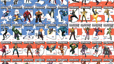 Trying To Figure Out The Hero/State Pairings Of Marvel’s USAvengers Covers