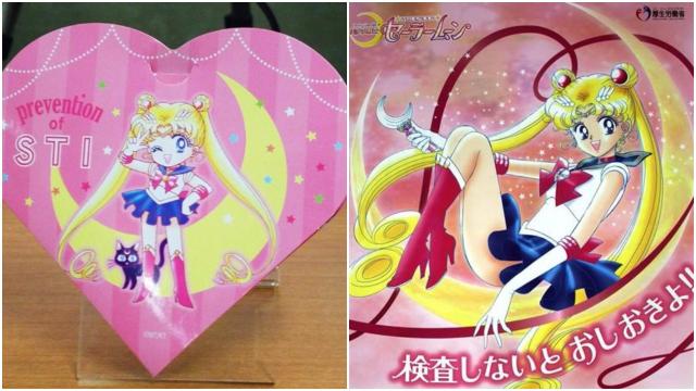 Sailor Moon Now Battling Sexually Transmitted Infections