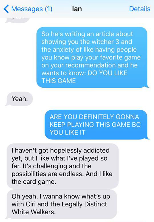 The Sheer Terror Of Introducing A Friend To Your Favourite Game