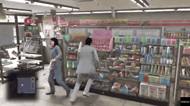 Destroying Japanese Convenience Stores In Yakuza 6 Will Never Get Old