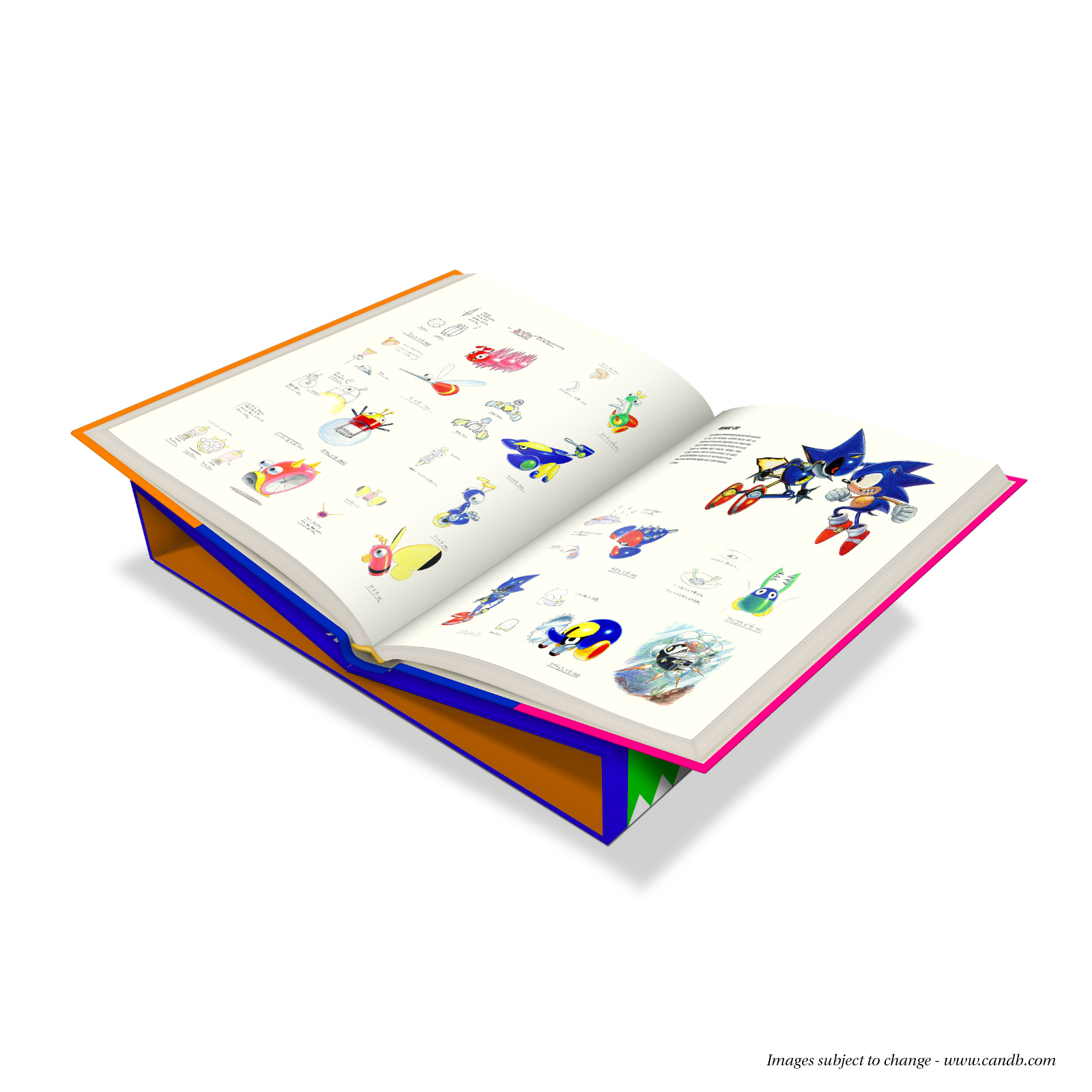 Fine Art: Sonic The Hedgehog’s Fancy Coffee Table Art Book