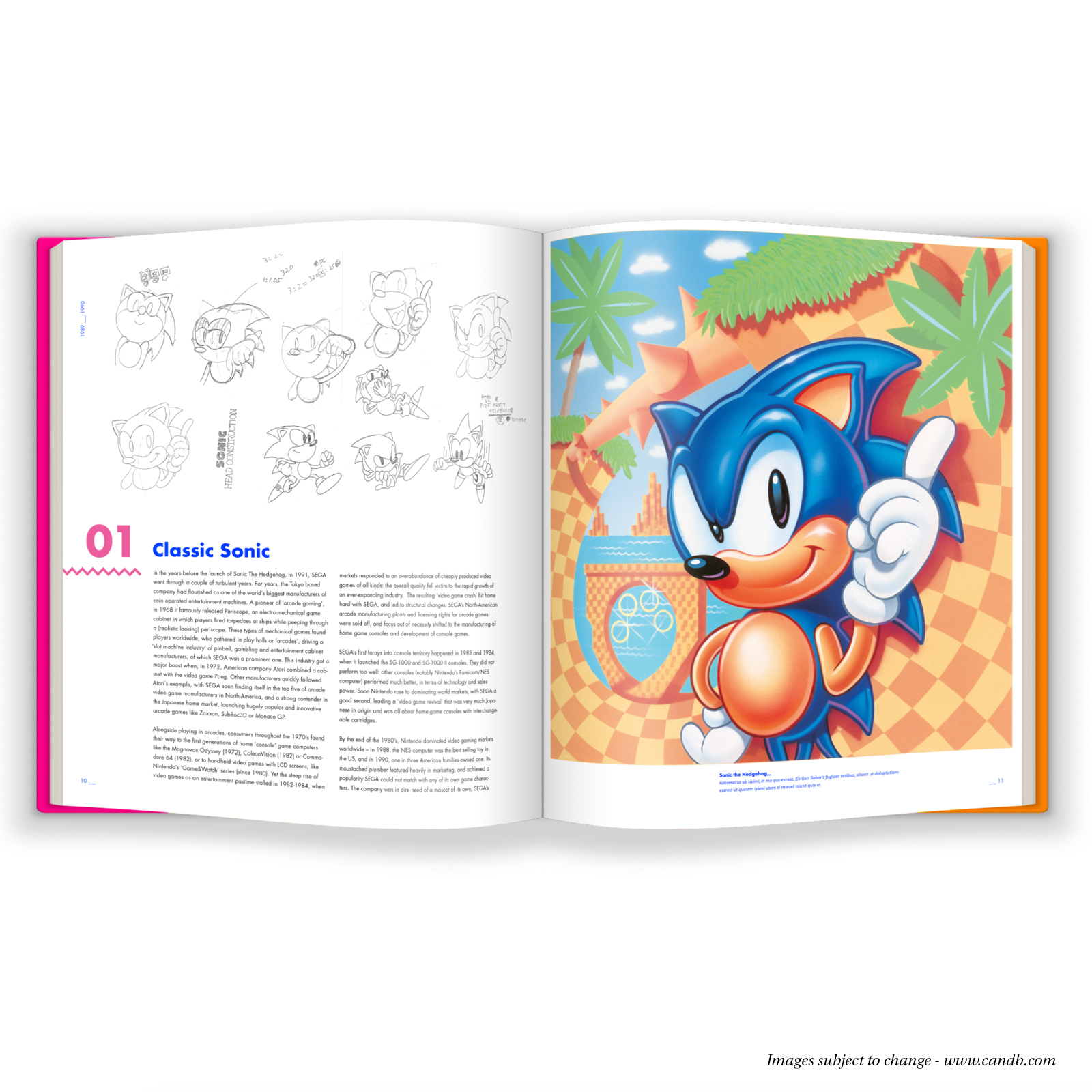 Fine Art: Sonic The Hedgehog’s Fancy Coffee Table Art Book
