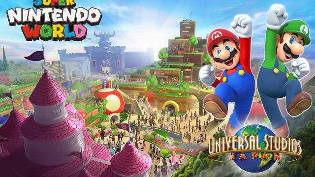 First Glimpse At What A Super Mario Theme Park Could Look Like