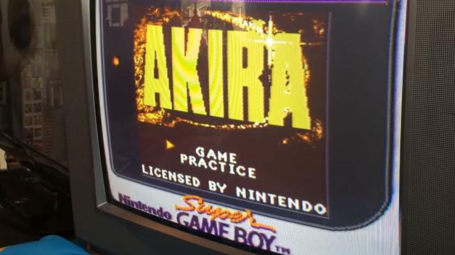 Unreleased Akira Game Found For The Game Boy