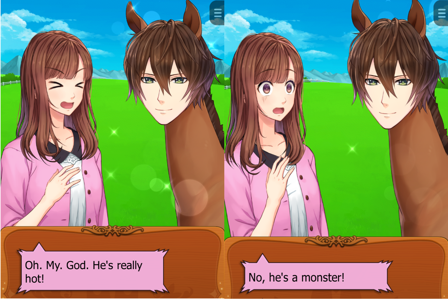 In This Dating Sim, Your Boyfriend Is A Horse