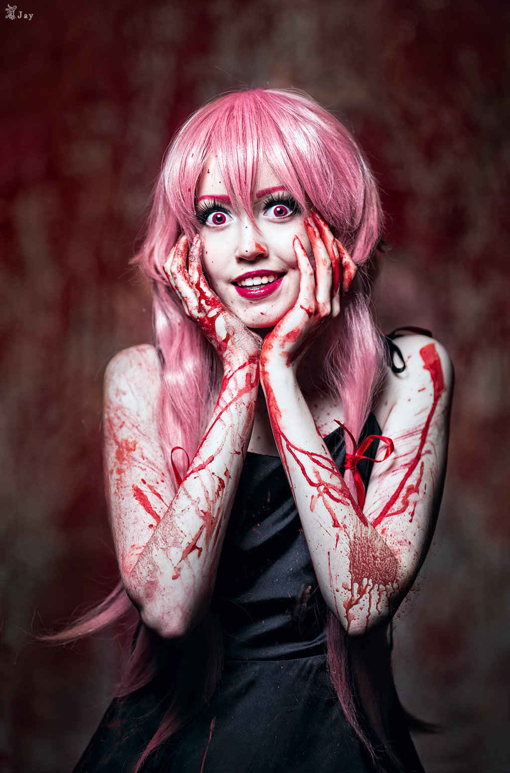 This Is Eva As A Very Crazy Yuno From Future Diary.