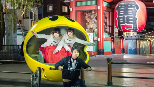 A Pac-Man Rickshaw Is Coming To Tokyo