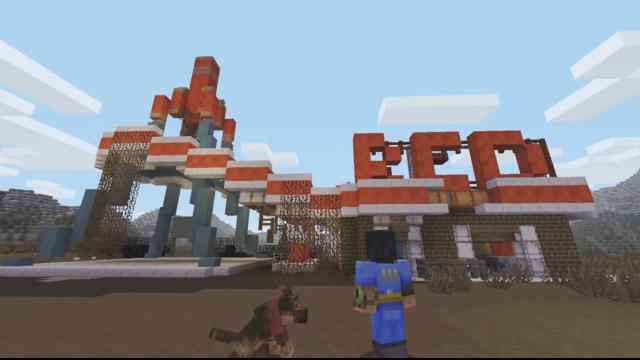 Minecraft Gets A Fallout Makeover