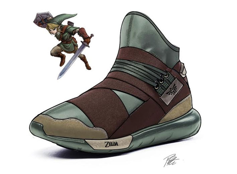 Adidas, Make These Zelda Sneakers