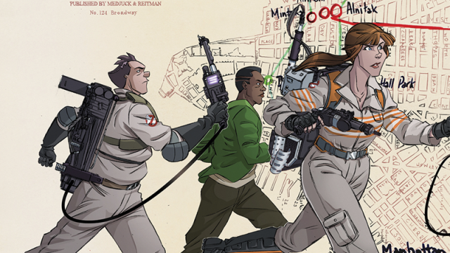 The New Ghostbusters Will Meet The Old Team In A New Comic Crossover