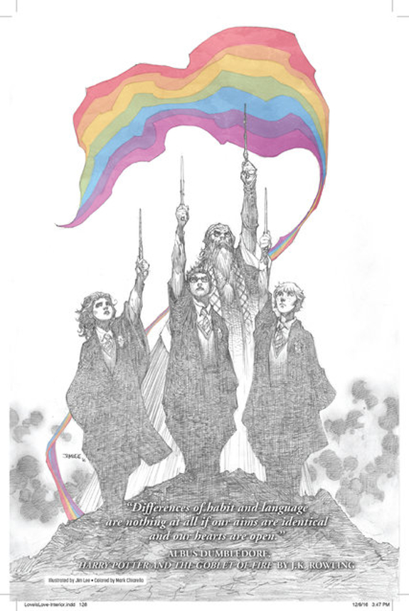 Harry Potter Makes Comic Book Debut In LGBT Benefit Special Love Is Love