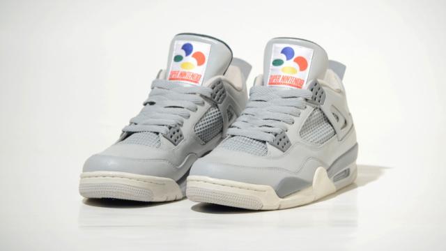 Damn, Look At These Super Nintendo Sneakers