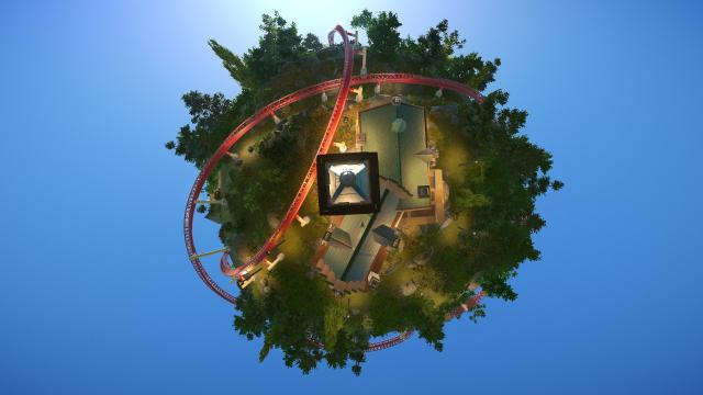Someone Made A Coaster Planet In Planet Coaster