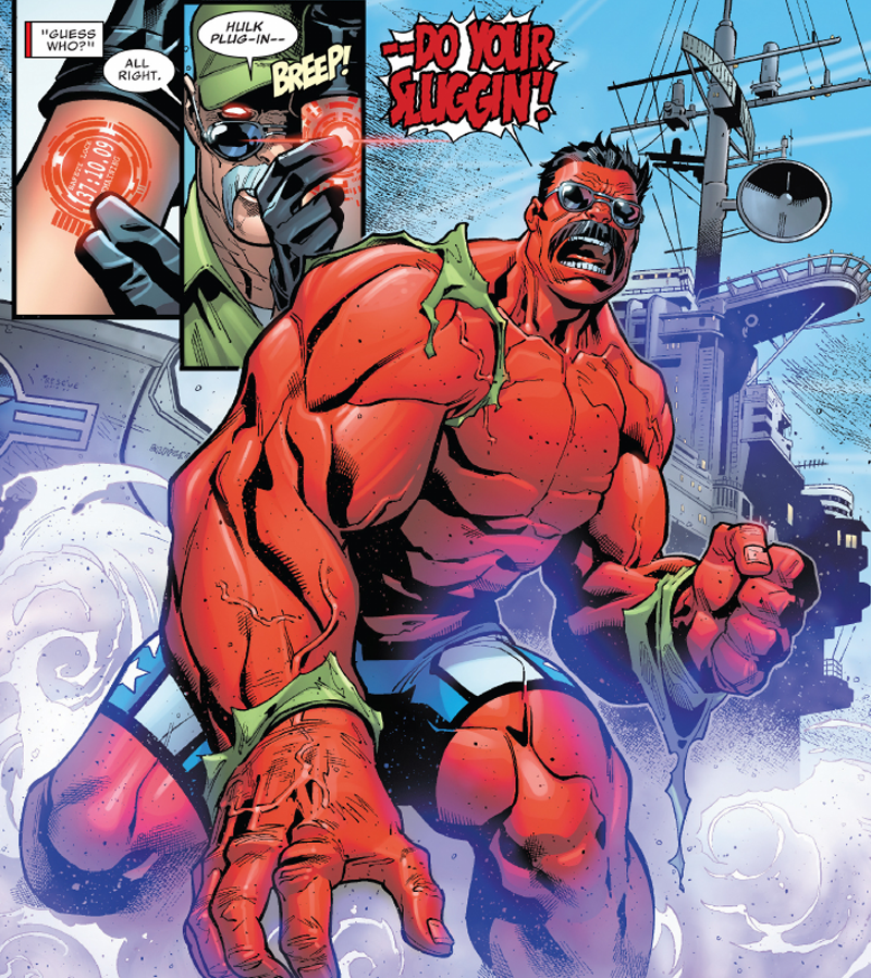 U.S.Avengers Introduces A Whole New Red Hulk