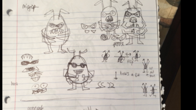 Undertale Creator Shares Notebook Full Of Early Concepts And Art