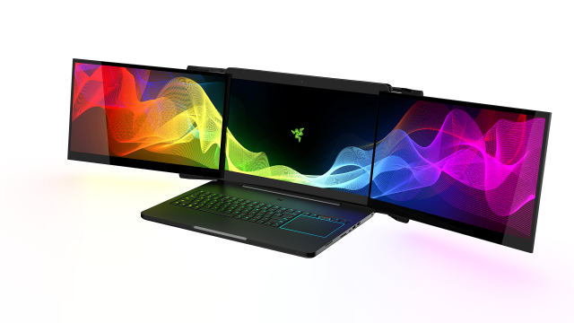 Triple-Screen Laptops Stolen From Razer’s CES Booth