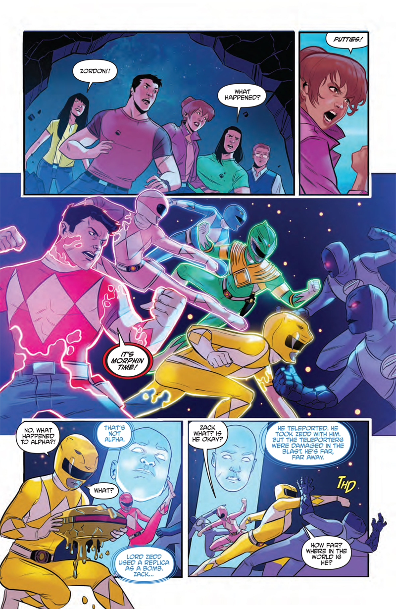 The Justice League/Power Rangers Team Tells Us About The Joys Of Crossovers (and Giant Mastodons)