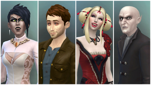 The Sims 4 Gets Vampires