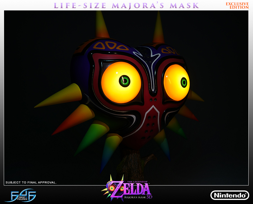 Majora’s Mask Kicks Off First 4 Figures’ Life-Size Replica Line