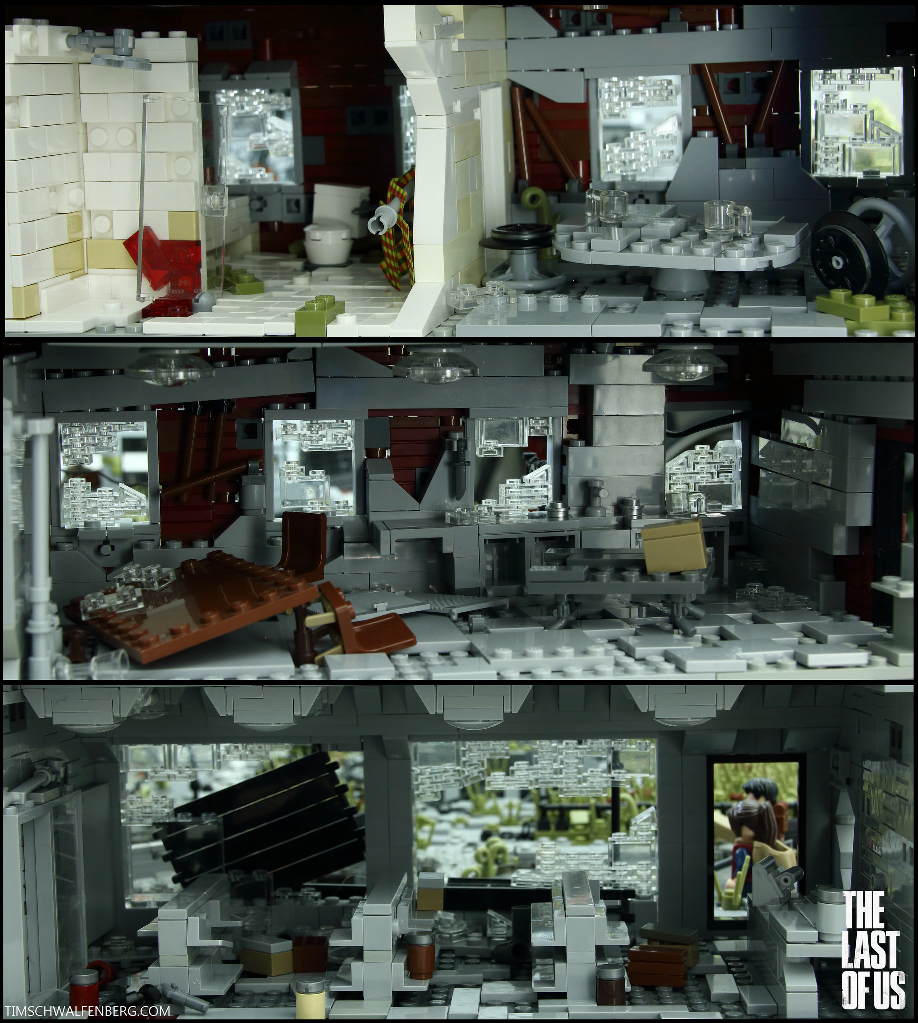 The Last Of Us Remade In Giant LEGO Build