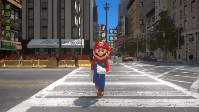 If Super Mario Odyssey Had The Realism Of Grand Theft Auto