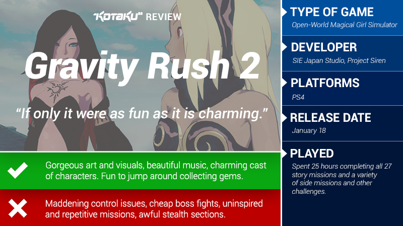 Gravity Rush 2: The Kotaku Review