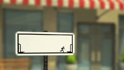 The Pedestrian, A Game About Signs, Looks Great