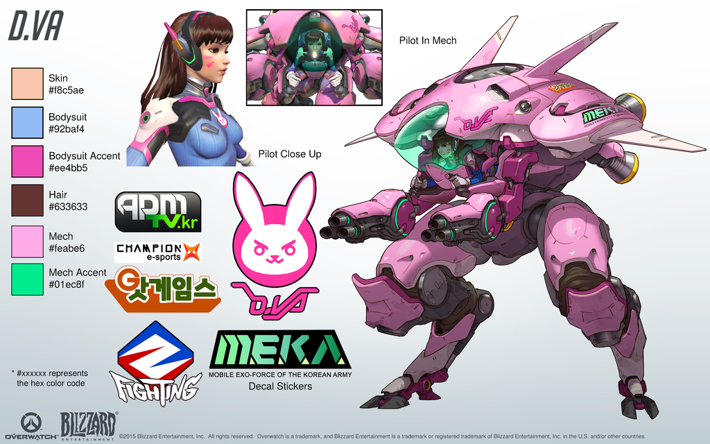 Bunny Symbol For Overwatch’s D.Va Shows Up At Women’s March In Seoul